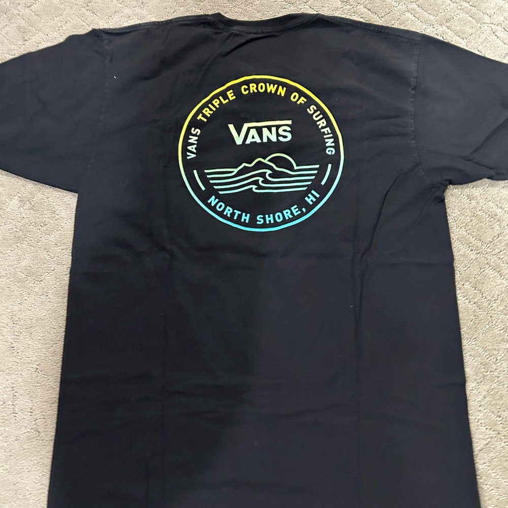 Men Vans logo T-shirt size L